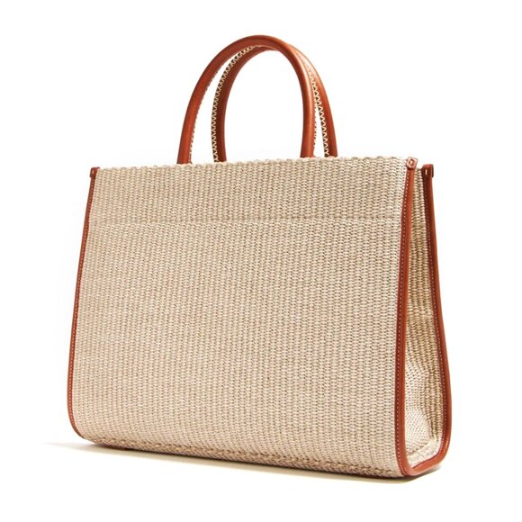 Versace Athena Raffia Tote Bag - Picture 3 of 14